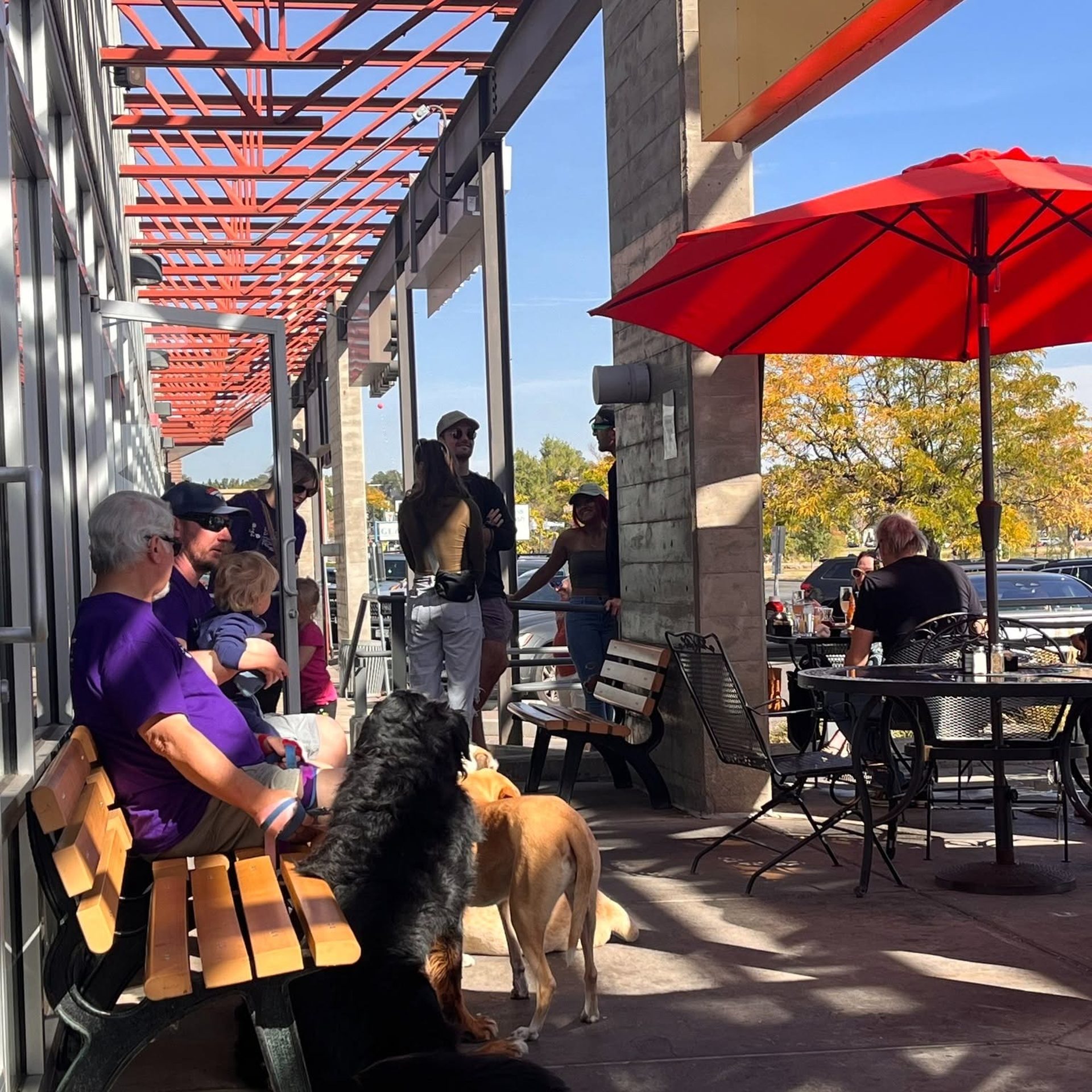 A patio made for lingering