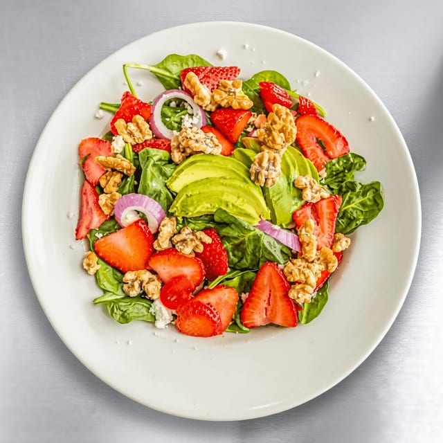 Strawberry Avocado Salad.